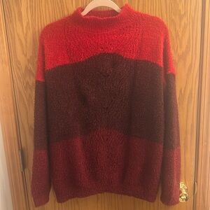 RXB women’s red sweater size large
